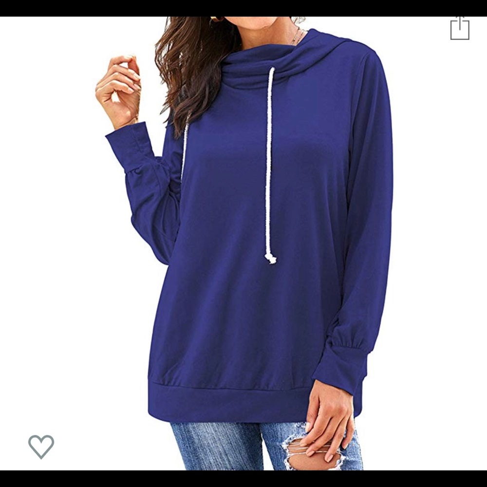 Women’s Cowl Sweatshirt Hoodie